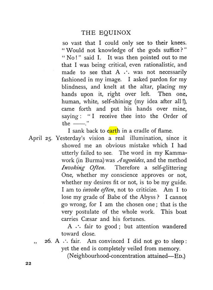 Original scan of The Equinox (Volume I, Number VII), PDF page 62