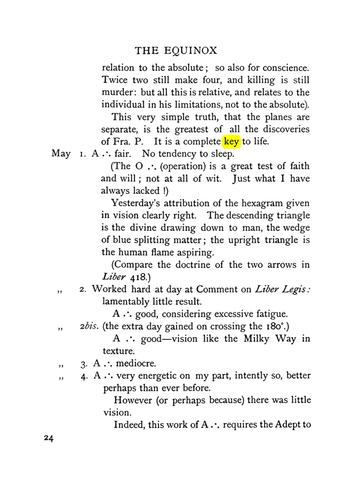 Original scan of The Equinox (Volume I, Number VII), PDF page 64