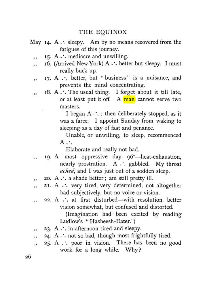 Original scan of The Equinox (Volume I, Number VII), PDF page 66