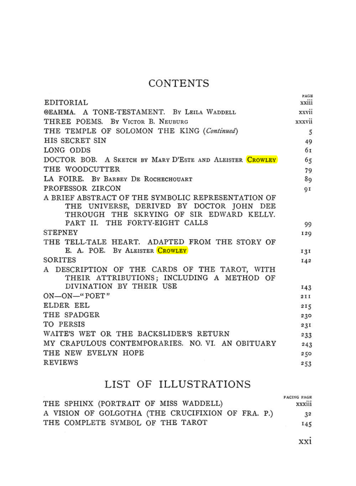 Original scan of The Equinox (Volume I, Number VII), PDF page 7
