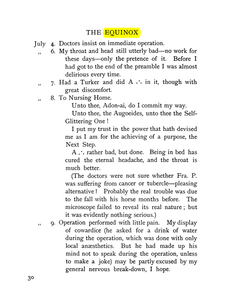 Original scan of The Equinox (Volume I, Number VII), PDF page 70