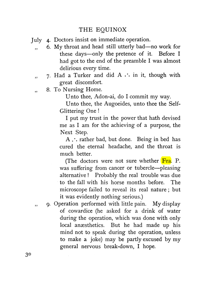 Original scan of The Equinox (Volume I, Number VII), PDF page 70