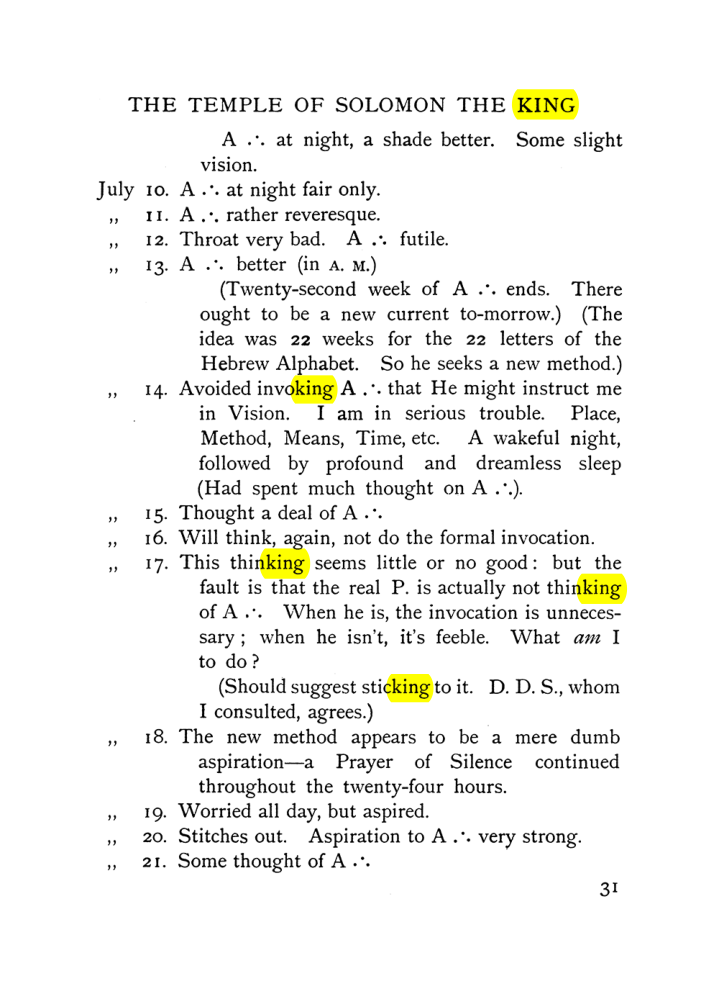 Original scan of The Equinox (Volume I, Number VII), PDF page 71