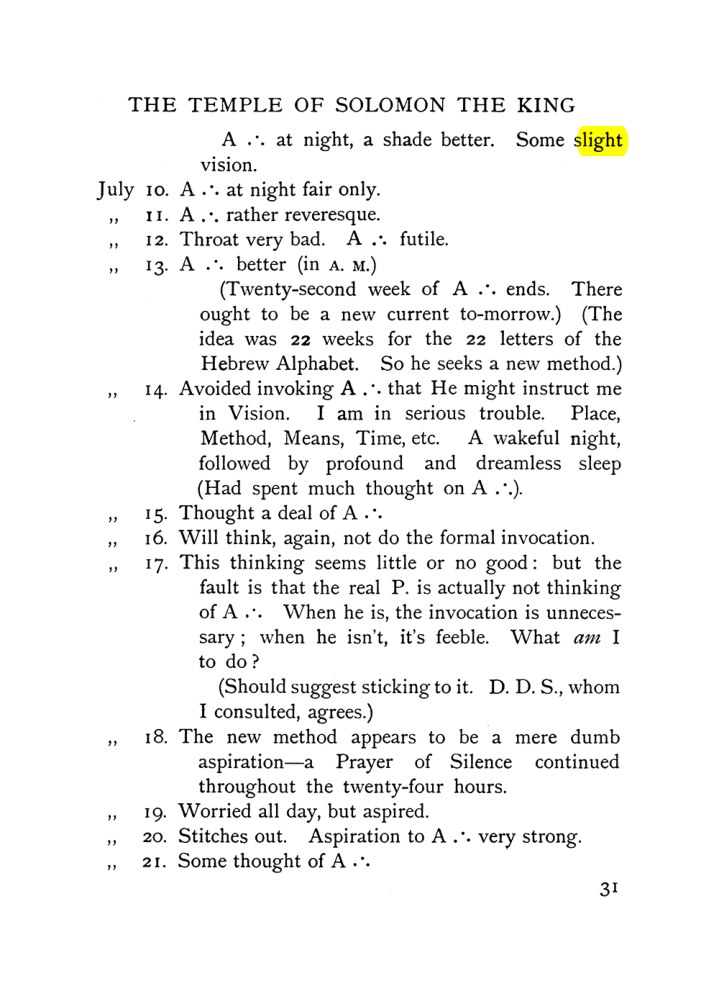Original scan of The Equinox (Volume I, Number VII), PDF page 71