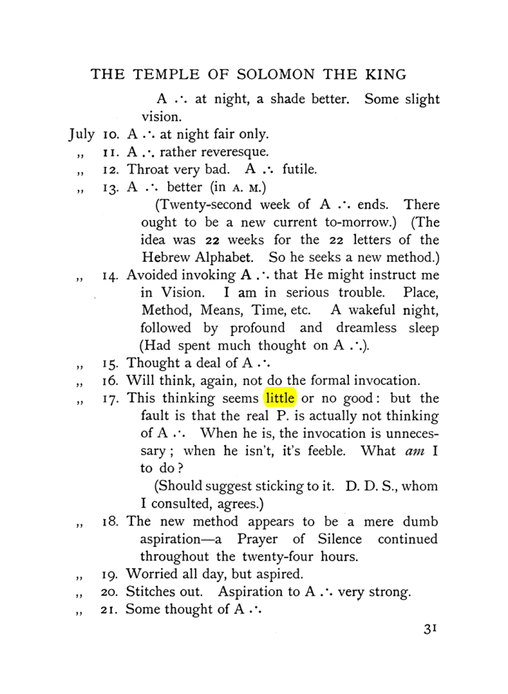 Original scan of The Equinox (Volume I, Number VII), PDF page 71