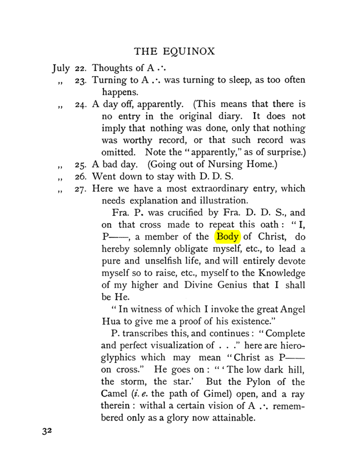 Original scan of The Equinox (Volume I, Number VII), PDF page 72
