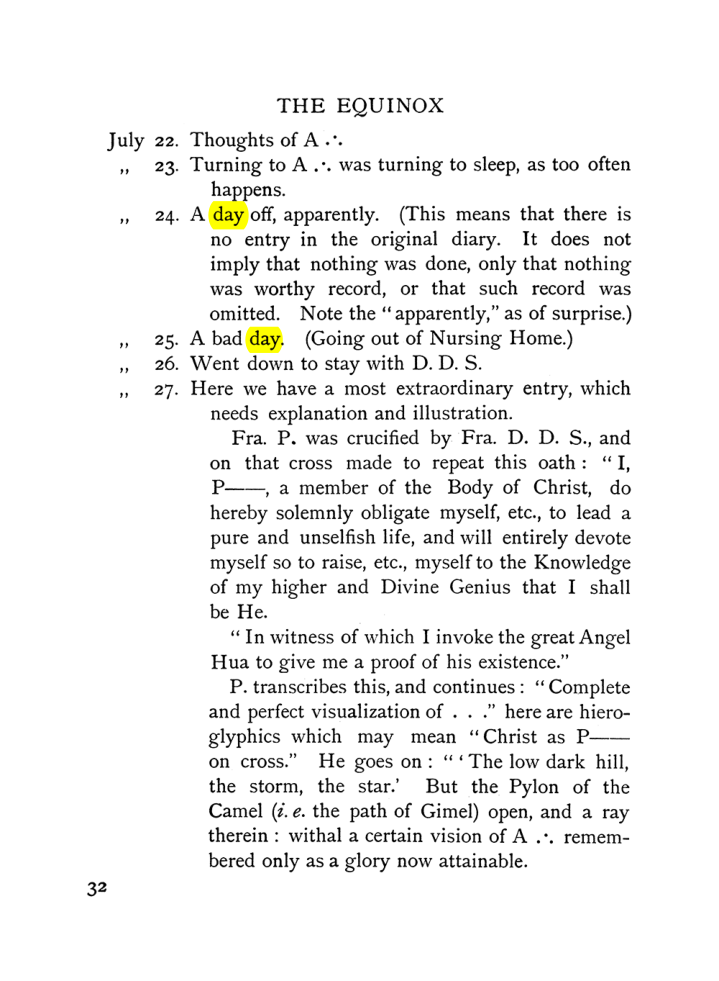 Original scan of The Equinox (Volume I, Number VII), PDF page 72