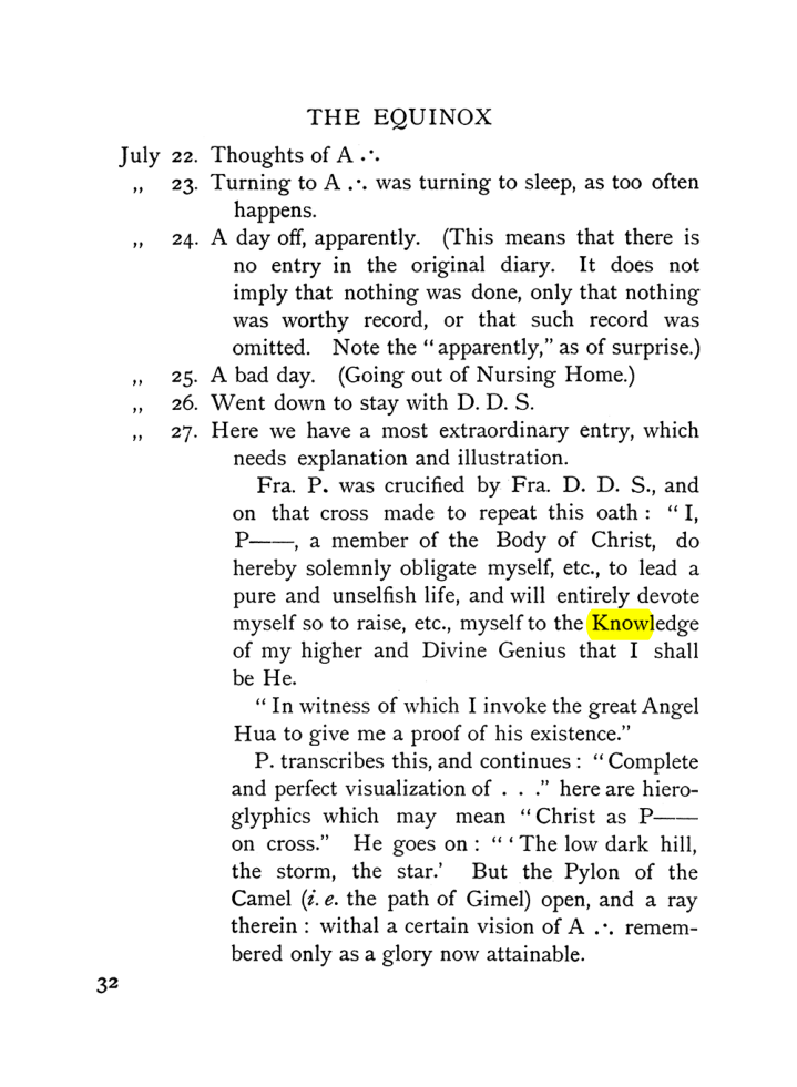 Original scan of The Equinox (Volume I, Number VII), PDF page 72