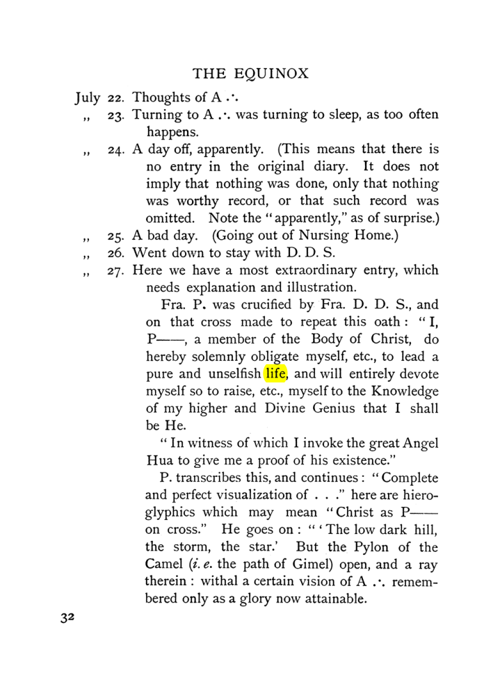Original scan of The Equinox (Volume I, Number VII), PDF page 72