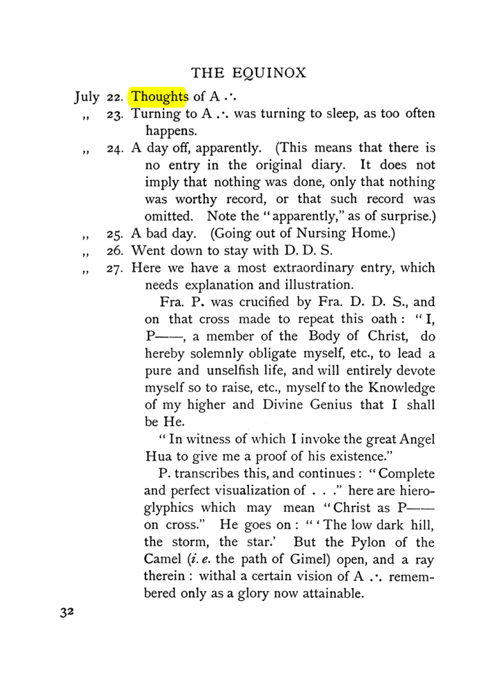 Original scan of The Equinox (Volume I, Number VII), PDF page 72
