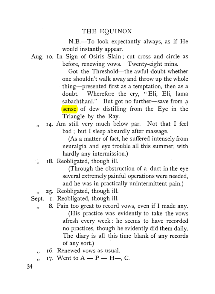 Original scan of The Equinox (Volume I, Number VII), PDF page 76