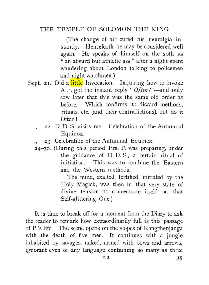 Original scan of The Equinox (Volume I, Number VII), PDF page 77