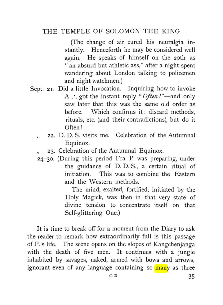 Original scan of The Equinox (Volume I, Number VII), PDF page 77