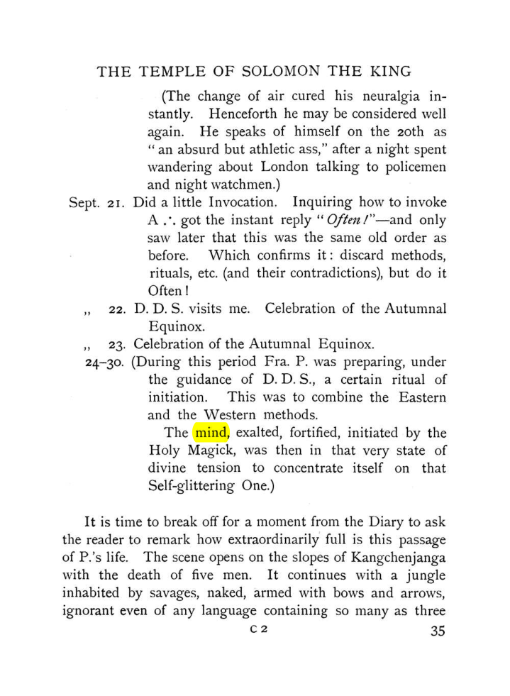 Original scan of The Equinox (Volume I, Number VII), PDF page 77