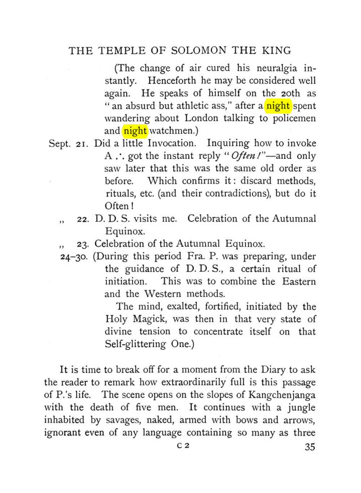 Original scan of The Equinox (Volume I, Number VII), PDF page 77
