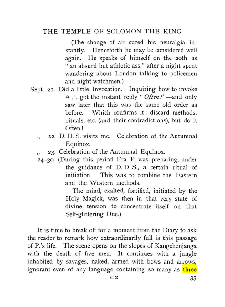 Original scan of The Equinox (Volume I, Number VII), PDF page 77