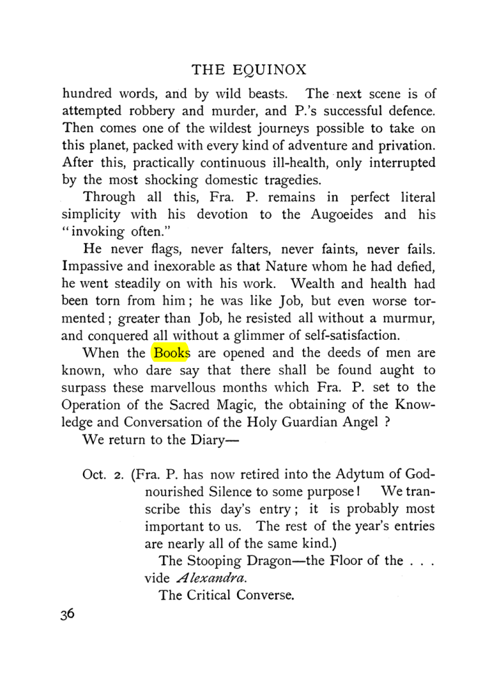 Original scan of The Equinox (Volume I, Number VII), PDF page 78