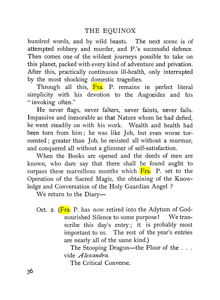 Original scan of The Equinox (Volume I, Number VII), PDF page 78