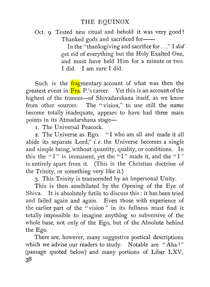 Original scan of The Equinox (Volume I, Number VII), PDF page 80