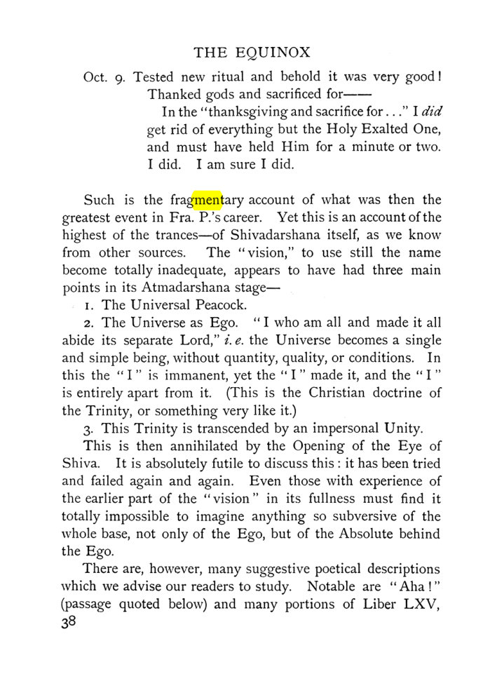 Original scan of The Equinox (Volume I, Number VII), PDF page 80