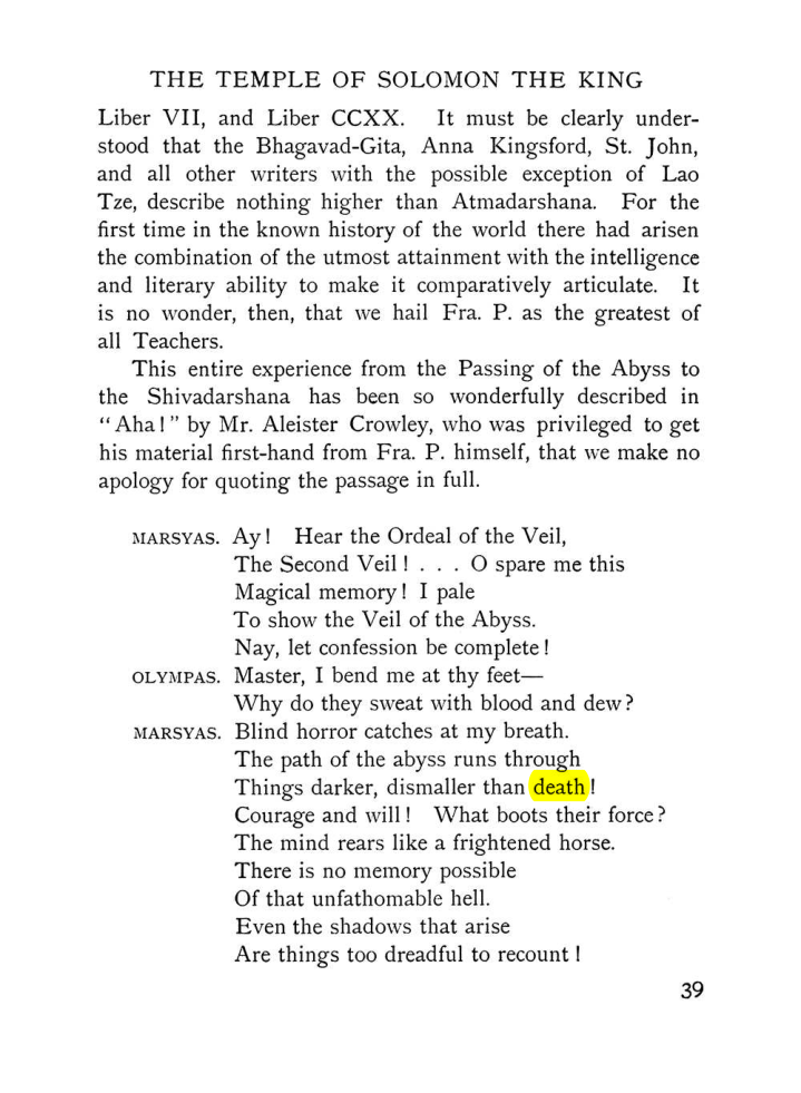 Original scan of The Equinox (Volume I, Number VII), PDF page 81