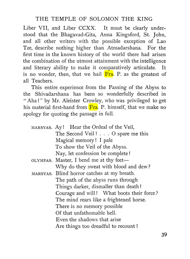 Original scan of The Equinox (Volume I, Number VII), PDF page 81