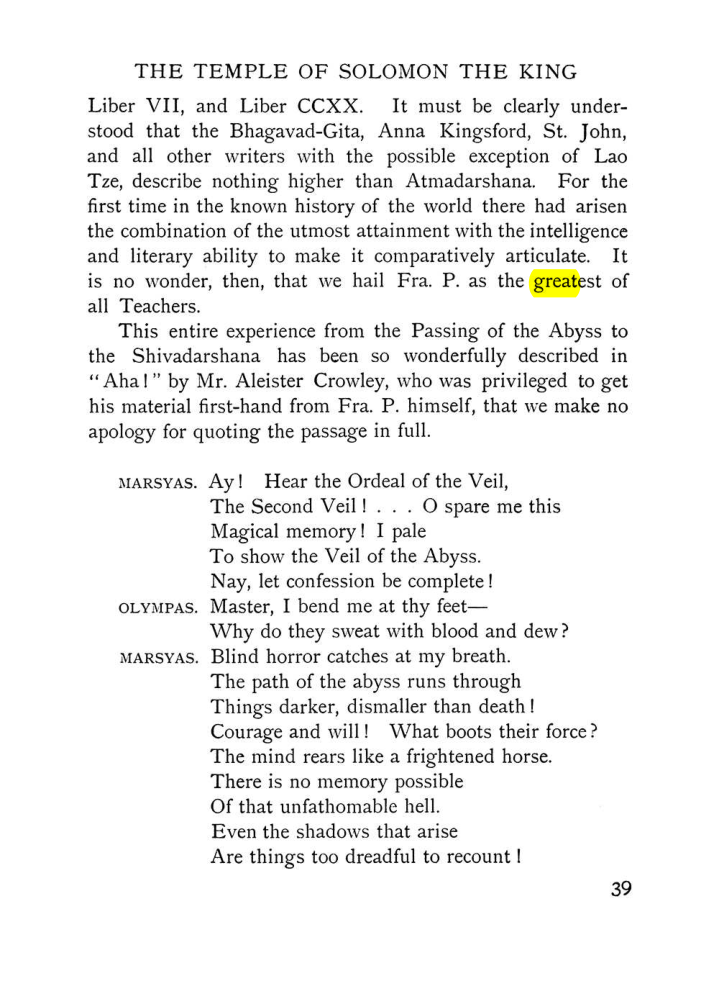 Original scan of The Equinox (Volume I, Number VII), PDF page 81