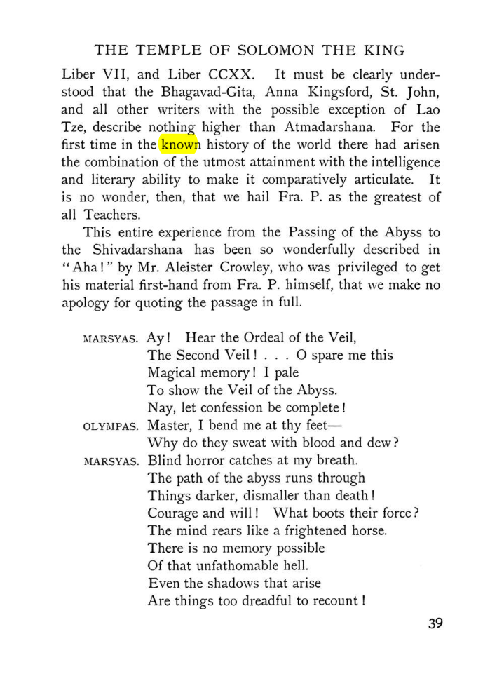 Original scan of The Equinox (Volume I, Number VII), PDF page 81