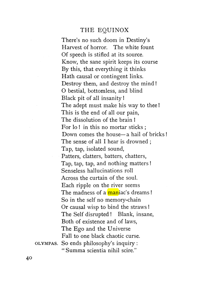 Original scan of The Equinox (Volume I, Number VII), PDF page 82