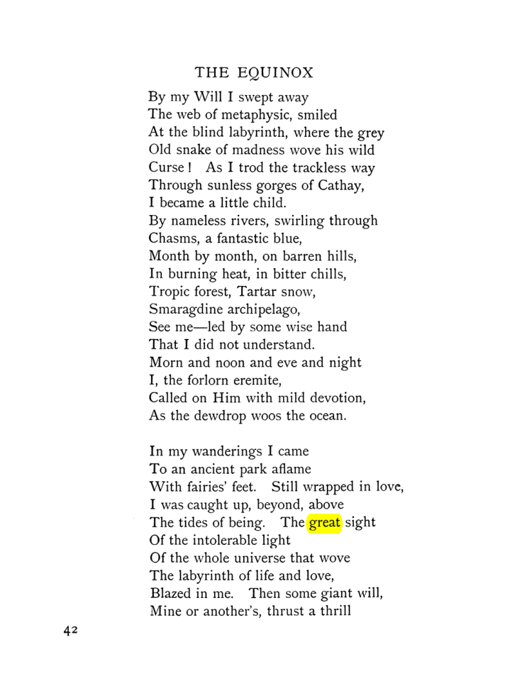 Original scan of The Equinox (Volume I, Number VII), PDF page 84