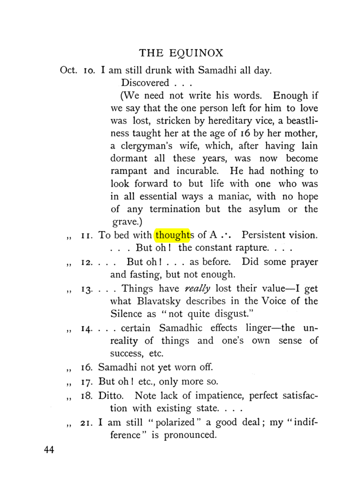 Original scan of The Equinox (Volume I, Number VII), PDF page 86