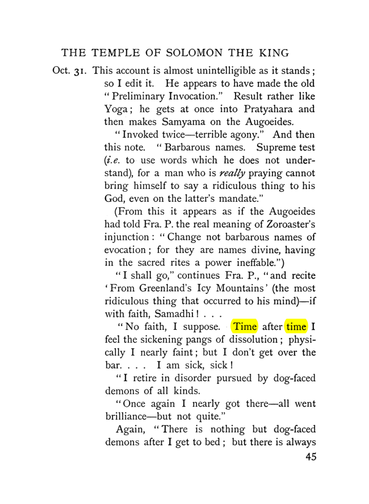 Original scan of The Equinox (Volume I, Number VII), PDF page 87