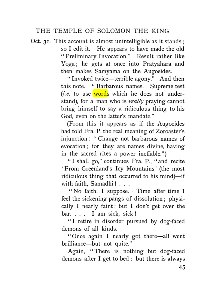 Original scan of The Equinox (Volume I, Number VII), PDF page 87