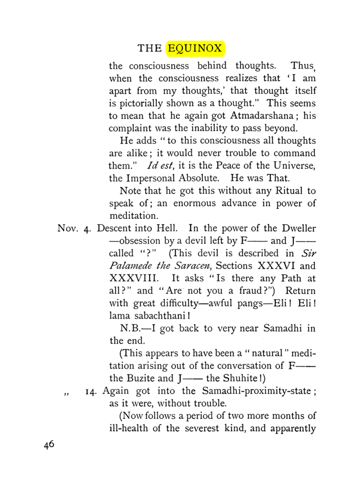 Original scan of The Equinox (Volume I, Number VII), PDF page 88