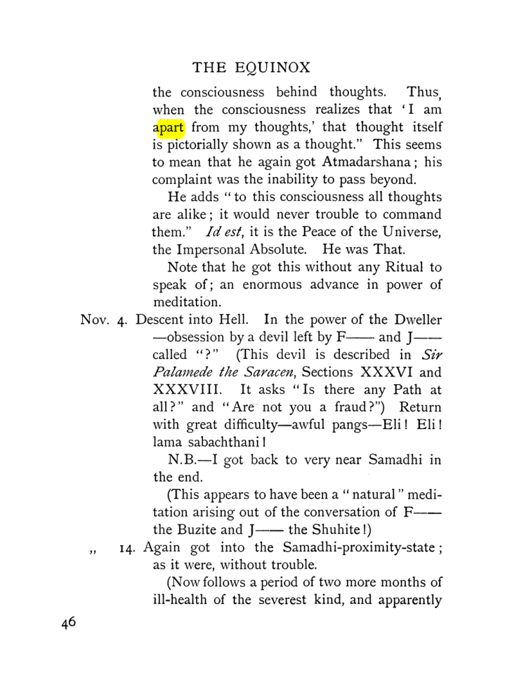 Original scan of The Equinox (Volume I, Number VII), PDF page 88