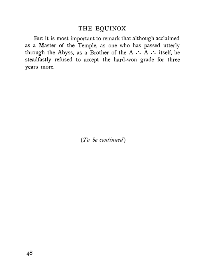 Original scan of The Equinox (Volume I, Number VII), PDF page 90