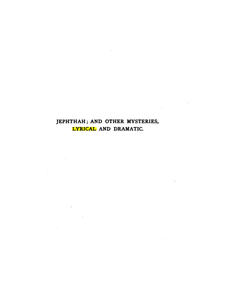 Original scan of Jephthah and Other Mysteries, PDF page 1