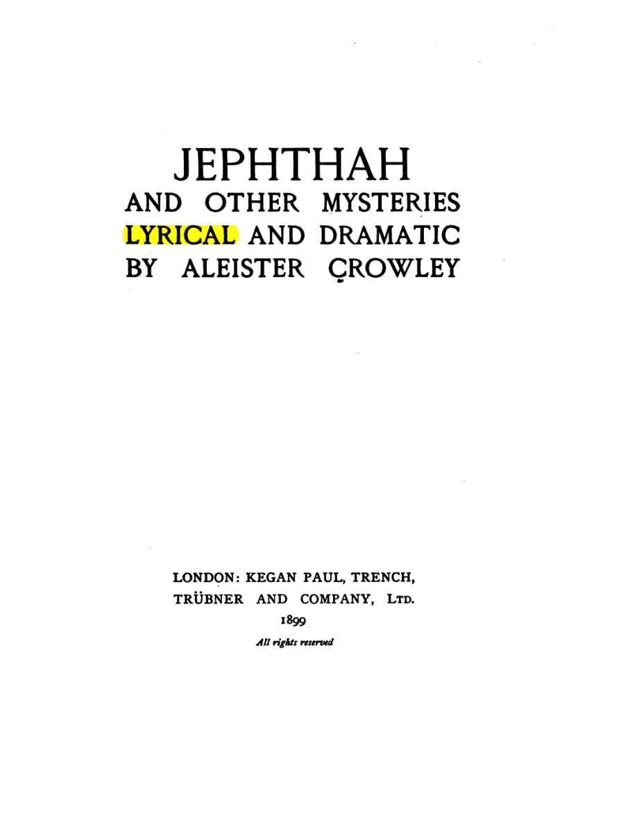 Original scan of Jephthah and Other Mysteries, PDF page 3