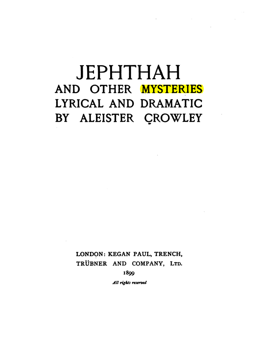 Original scan of Jephthah and Other Mysteries, PDF page 3