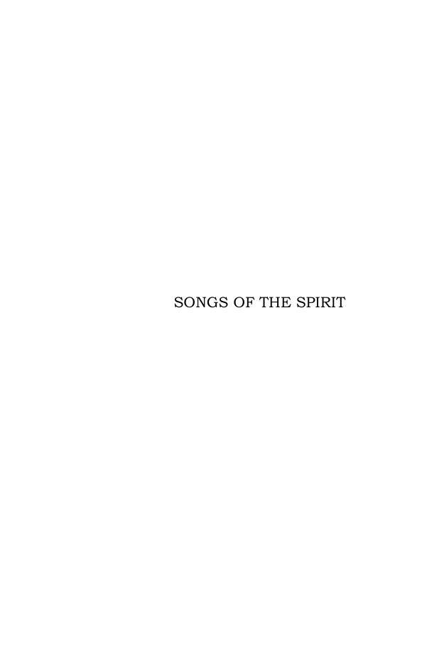 Original scan of Songs of the Spirit, PDF page 11