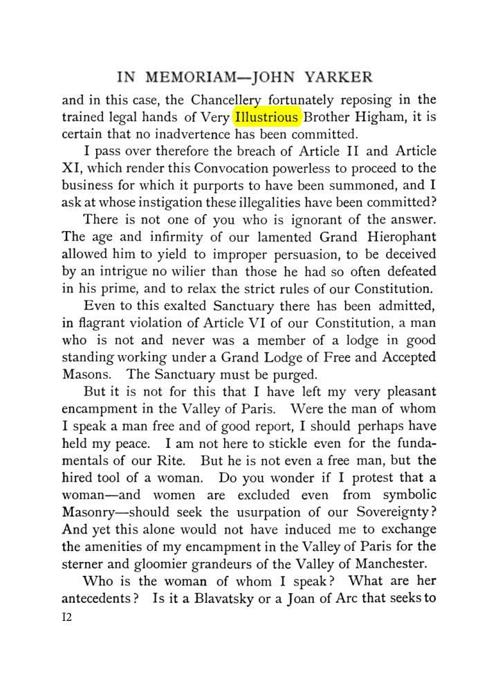 Original scan of John Yarker – In Memoriam, PDF page 12