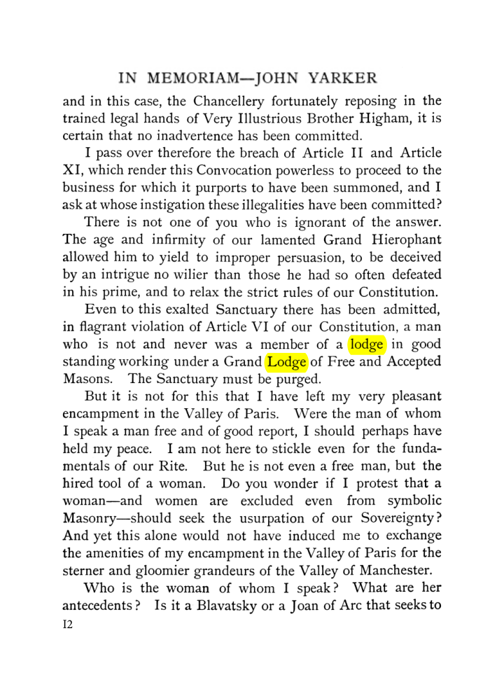 Original scan of John Yarker – In Memoriam, PDF page 12