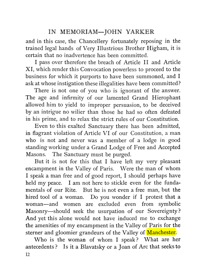 Original scan of John Yarker – In Memoriam, PDF page 12