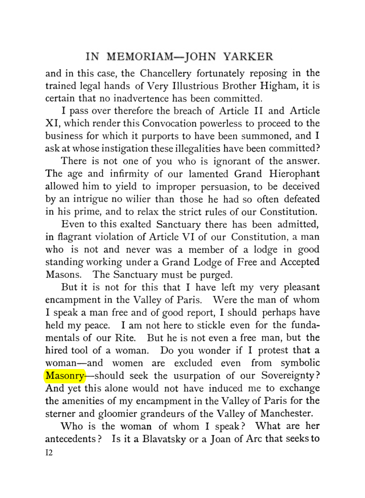 Original scan of John Yarker – In Memoriam, PDF page 12