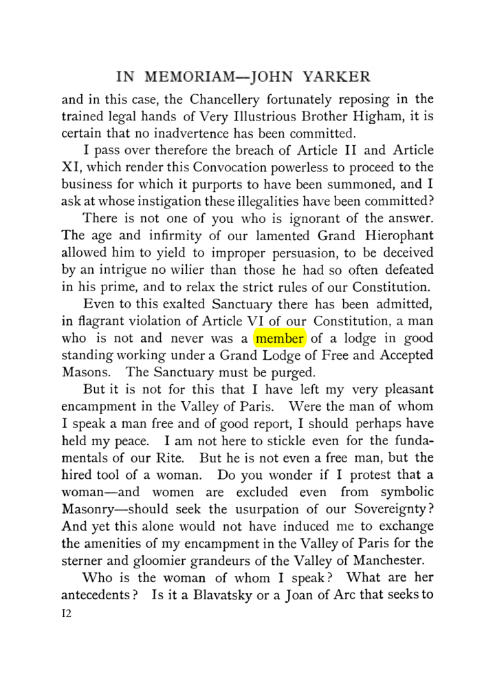 Original scan of John Yarker – In Memoriam, PDF page 12