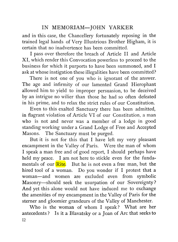 Original scan of John Yarker – In Memoriam, PDF page 12
