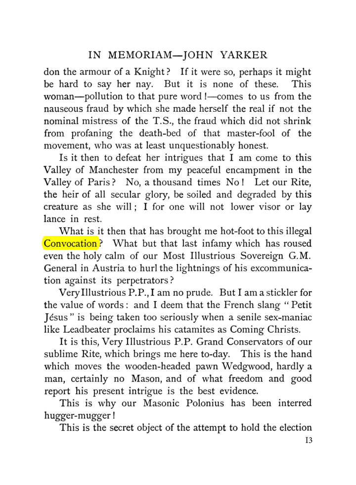 Original scan of John Yarker – In Memoriam, PDF page 13