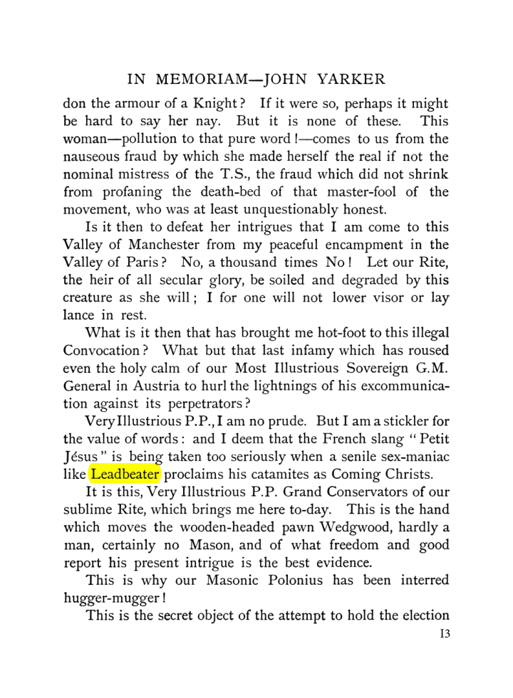 Original scan of John Yarker – In Memoriam, PDF page 13