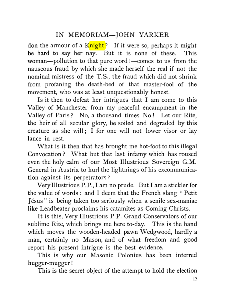 Original scan of John Yarker – In Memoriam, PDF page 13