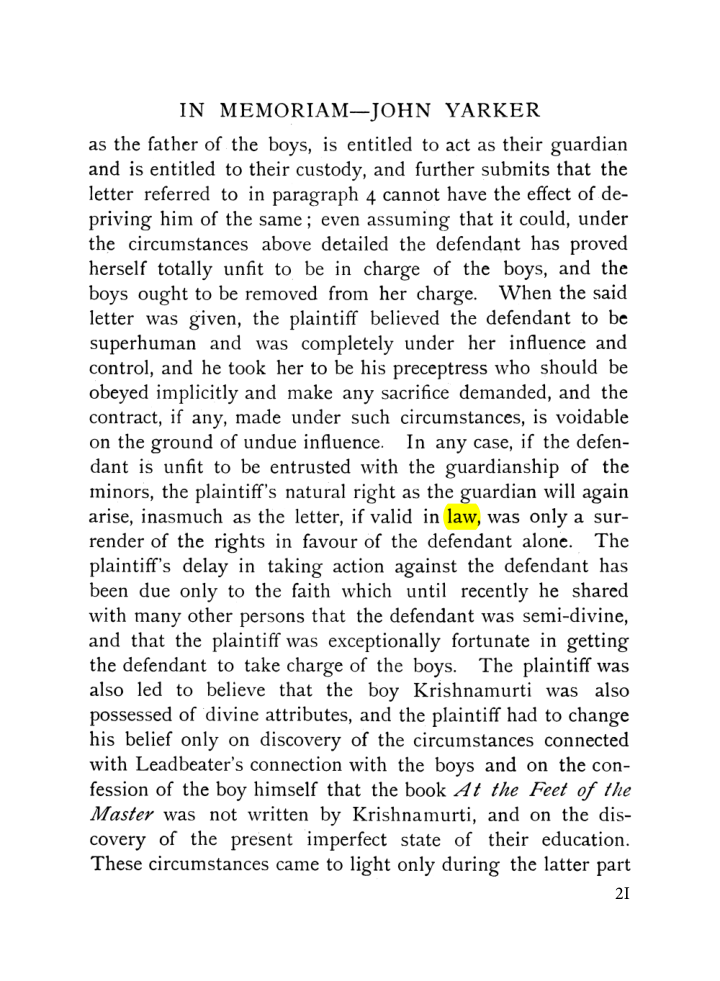 Original scan of John Yarker – In Memoriam, PDF page 21